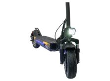 Електросамокат Crosser T4 Pro (1000 Вт; 48 В; 12,5 А/год), колеса 10" (повітря з камерою). Підсвітка деки + фара