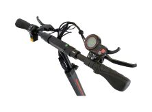 Електросамокат Crosser T4 Pro (1000 Вт; 48 В; 12,5 А/год), колеса 10" (повітря з камерою). Підсвітка деки + фара