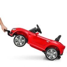 Дитячий електромобіль M 3175EBLR-3 BMW шкіряне сидіння червоний