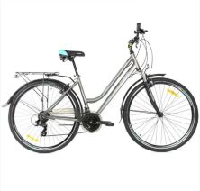 Міський велосипед 28 дюймів 18 рама Crosser City 28″ Білий / Shimano