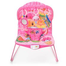 Дитячий шезлонг-качалка Bambi 303-8 Рожевий ***