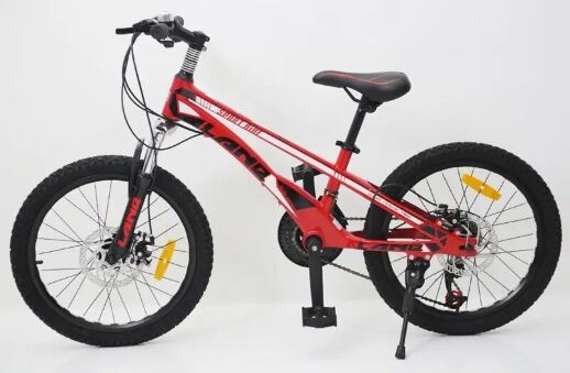 Велосипед гірський спортивний 20-LANQ модель VA210 магнезиевая рама колеса 20 дюймів червоний