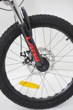 Велосипед гірський спортивний 20-LANQ модель VA210 магнезиевая рама колеса 20 дюймів червоний