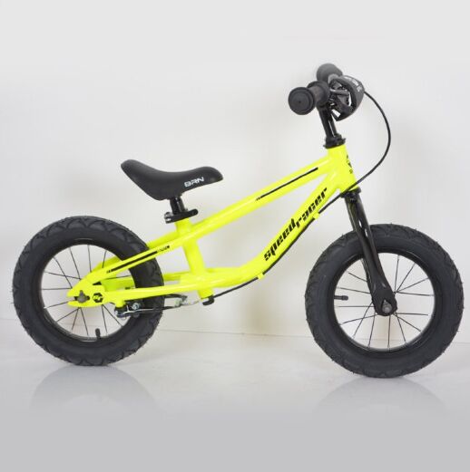 Беговел 12"(BRN)B-2 Yellow Air wheels