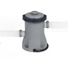 Каркасний круглий басейн BESTWAY 56418 / розмір 366*100см / обсяг 9150л зі сходами і фільтр насосом