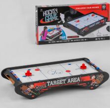 Настільна гра хокей Аерохокей 2508 дерев'яний на батарейках