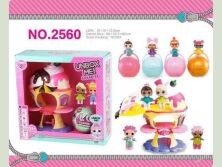 Будиночок LOL з ляльками і кулею з лялькою 2560