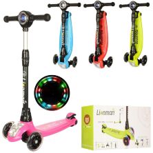 Самокат дитячий триколісний iTrike JR 3-063 MAXI 4 кольори