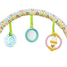 Дитячі шезлонг-качалка Bambi 6875 Жираф блакитне**