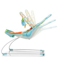 Дитячі шезлонг-качалка Bambi 6875 Жираф блакитне**