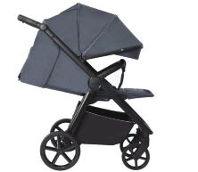 Прогулянкова коляска CARRELLO Bravo Plus CRL-5520 до 22 кг. чохол на ніжки, москітна сітка Cobalt Blue