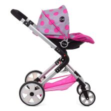 Коляска для ляльки Hauck D89648 класична з колискою рожева