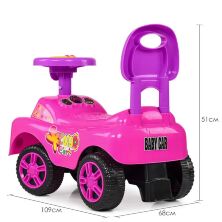 Дитяча машинка каталка-толокар Bambi M 4073-8 музика рожевий**