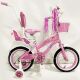 Дитячий двоколісний іспанська велосипед Princess-RUEDA (Принцеса-Руеда) 14-03B колеса 14 дюймів рожевий