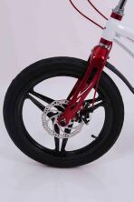 Велосипед дитячий двоколісний MARS-16 дискові гальма колеса 16 дюймів білий