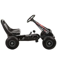 Дитячий педальний спортивний карт веломобіль на педалях Bambi kart M 0645-2 чорний **