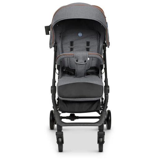 Коляска дитяча прогулянкова Lorelli DAISY Dark Grey Lighthouse темно-сіра