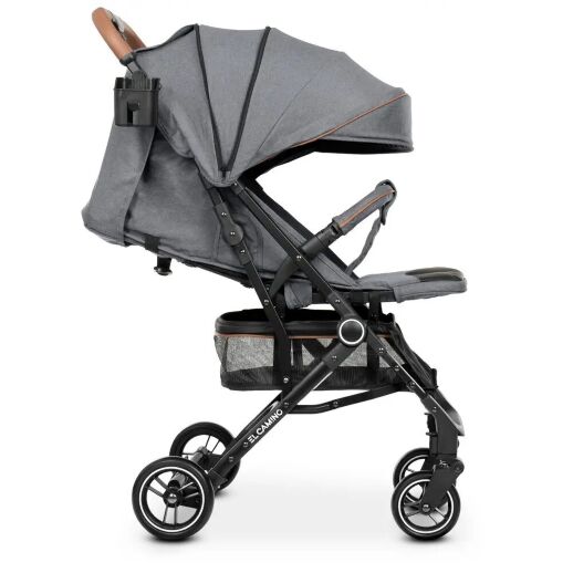 Коляска дитяча прогулянкова Lorelli DAISY Dark Grey Lighthouse темно-сіра