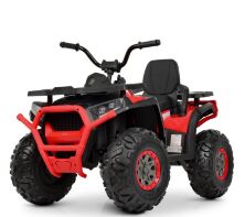 Дитячий одномісний електромобіль квадроцикл Bambi M 4081EBLR-2-3 з пультом управління / колір чорно-червоний**