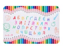 Дитячий столик з двома стільчиками Bambi 501-77 дерев'яний / забарвлення Олівці**