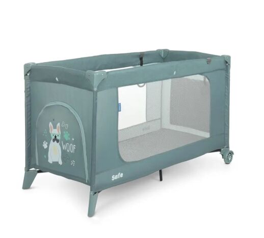 Манеж дитячий EL CAMINO ME 1016 SAFE SAFE Jade Green Len Зелене**