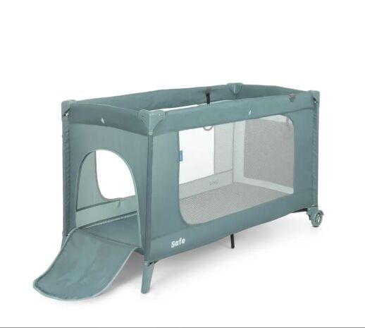 Манеж дитячий EL CAMINO ME 1016 SAFE SAFE Jade Green Len Зелене**