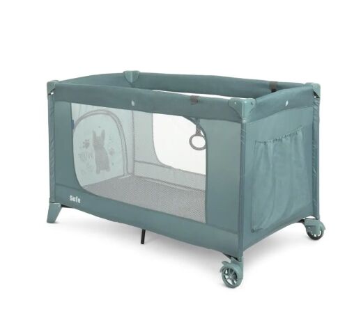 Манеж дитячий EL CAMINO ME 1016 SAFE SAFE Jade Green Len Зелене**