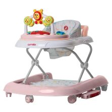 Ходунки CARRELLO Libero CRL-9602/2 Rose 3 в 1 (ходунки, гойдалка, каталка)