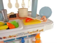 Дитячий ігровий набір Інтерактивна КУХНЯ 728A зі світловими та звуковими ефектами + тече вода/ з аксесуарами