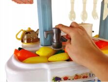 Дитячий ігровий набір Інтерактивна КУХНЯ 728A зі світловими та звуковими ефектами + тече вода/ з аксесуарами