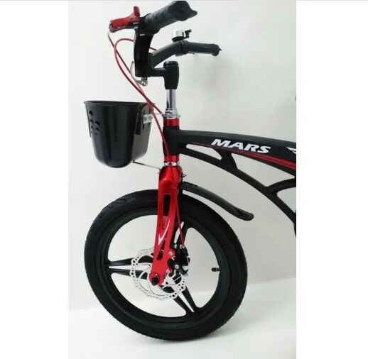Велосипед двоколісний дитячий MARS-16 Black чорне дискове гальмо колеса 16 дюймів