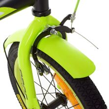 Велосипед дитячий двоколісний PROFI Inspirer SY1651 колеса 16 дюймів світло дзвінок чорно-салатовий **