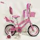 Дитячий двоколісний іспанська велосипед Princess-RUEDA (Принцеса-Руеда) 12-03B колеса 12 дюймів рожевий