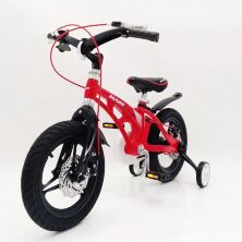 Велосипед дитячий двоколісний MARS-16 дискові гальма колеса 16 дюймів червоний