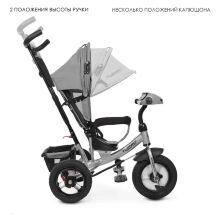 Велосипед дитячий триколісний TURBOTRIKE M 3115HA-19L сірий льон **
