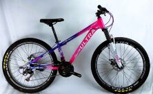 Спортивний алюмінієвий жіночий велосипед Corso ULTRA UT-10019 колеса 26 дюймів Shimano 21 швидкість