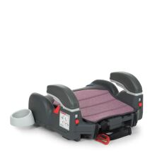 Автосидіння Бустер дитячий EL CAMINO ME 1044 Roro Violet з підлокітником і підсклянником/чорьо-фіолетовий