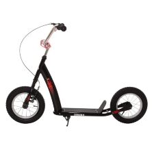 Самокат підлітковий SR 2-047-B надувні колеса чорний**