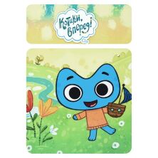 Дитяча парта регульована шкільна зі стільцем 905-126(UA) Котики вперед! біла**