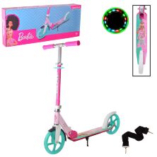 Складаний двоколісний алюмінієвий самокат SC22020 Barbie для дівчинки/рожевий