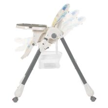 Дитячий класичний стільчик для годування Bambi  M 3233L Freedom / пташки білий