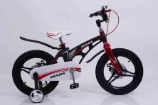 Велосипед двоколісний дитячий MARS-16 Black чорне дискове гальмо колеса 16 дюймів