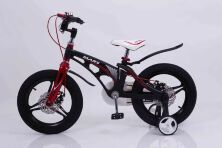 Велосипед двоколісний дитячий MARS-16 Black чорне дискове гальмо колеса 16 дюймів