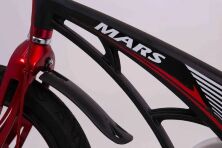 Велосипед двоколісний дитячий MARS-16 Black чорне дискове гальмо колеса 16 дюймів