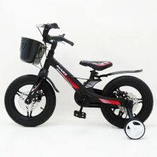 Дитячий двоколісний велосипед MARS-2 Evolution колеса 14 дюймів магнезиевая рама чорний