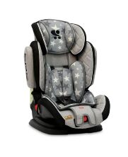 Дитяче автокрісло Lorelli (Bertoni) Magic Premiun SPS Grey Stars сіре