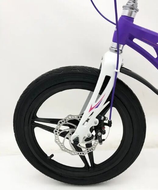 Велосипед дитячий двоколісний MARS-18 Lilok дискові гальма колеса 18 дюймів фіолетовий