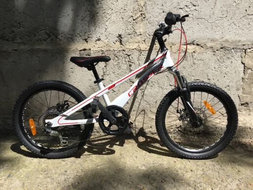 Дитячий велосипед Crosser MTB NEW 20" (6S), білий