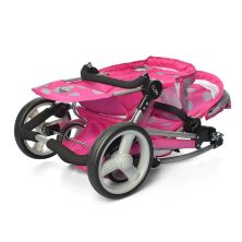 Коляска прогулочная складна для ляльки для двійні Hauck D91248