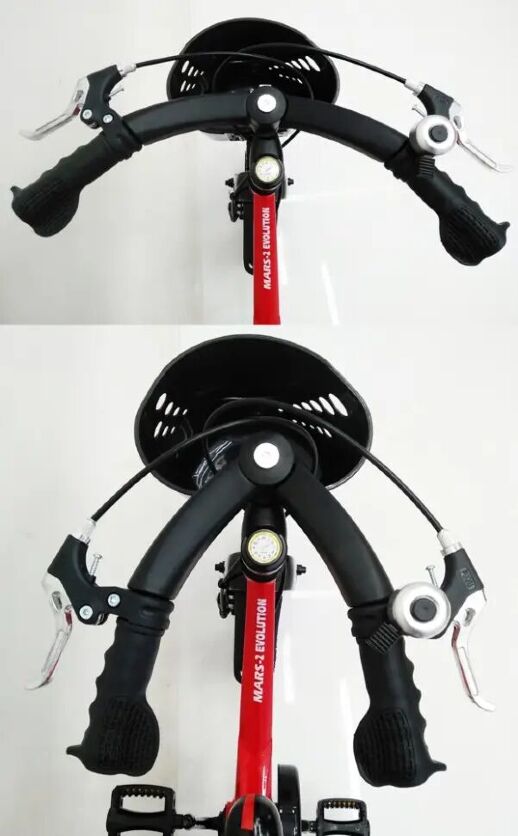 Дитячий двоколісний велосипед MARS-2 Evolution колеса 14 дюймів магнезиевая рама червоний